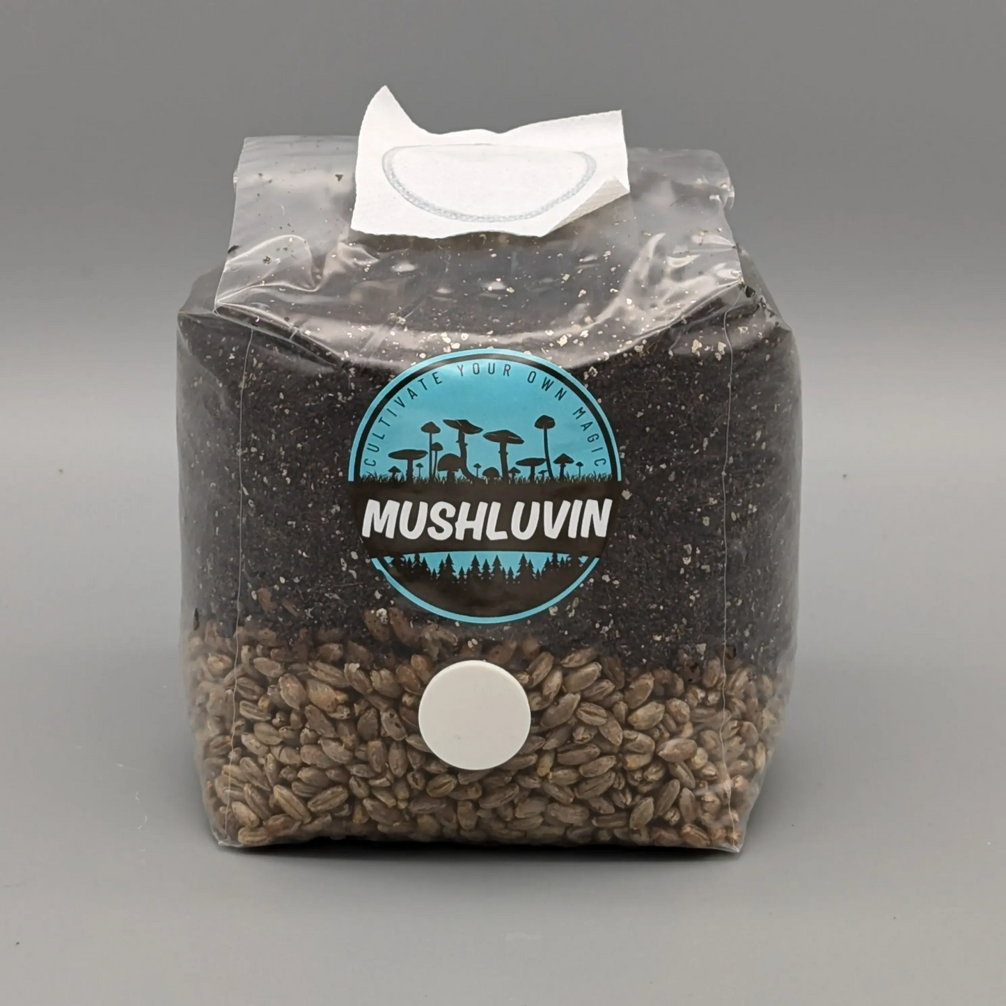 MicroLuv Bag – 1.5lb All-In-One Mushroom Grow Bag